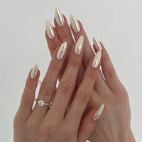 No.F387 Pure Color Coating Fingernails Patch 24pcs/Set