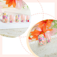 No.F415 Print Fingernails Patch 24pcs/Set