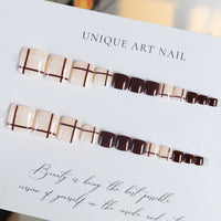 No.675 Red Lines Toenails Patch 24pcs/Set