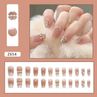 No.F8 Cute Short Fingernails Patch 24pcs/Set