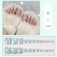 No.519 Glitter Toenails Patch 24pcs/Set