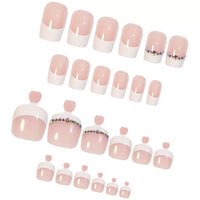 No.PSN40 Pink Hand & Toe Pair Set-48pcs