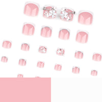 No.626 Flower Pearls Toenails Patch 24pcs/Set