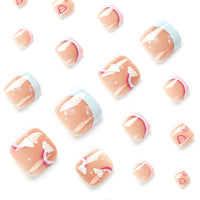 No.PSN62 Multi-colored Clouds Hand & Toe Pair Set-48pcs
