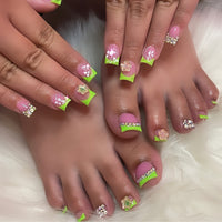 No.PSN74 Fashion Hand & Toe Pair Set-48pcs