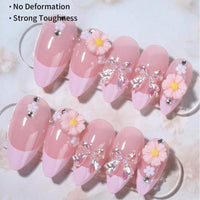 No.F356 3D Aurora Bow Fingernails Patch 24pcs/Set