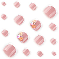 No.597 Fashion Toenails Patch 24pcs/Set