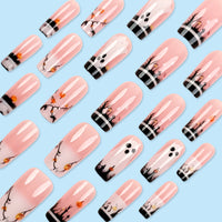 No.AW132 Halloween Ghost Fingernails Patch 24pcs/Set