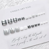 No.470 Exploding Sparkles Toenails Patch 24pcs/Set