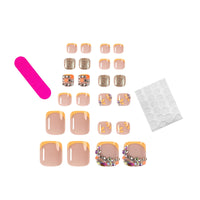 No.478 Flash Toenails Patch 24pcs/Set