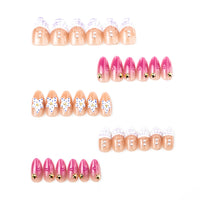 No.BH30 Leopard Starfish Fingernails Patch 30pcs/Set