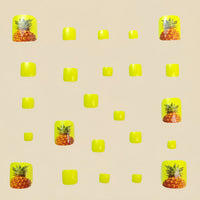 No.562 Pineapple Toenails Patch 24pcs/Set