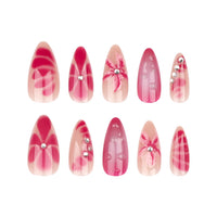 No.F417 Print Fingernails Patch 24pcs/Set
