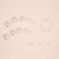 No.595 Print Toenails Patch 24pcs/Set