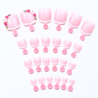 No.383 Flowers Toenails Patch 24pcs/Set