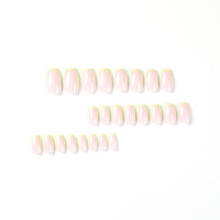 No.F394 Green Fingernails Patch 24pcs/Set