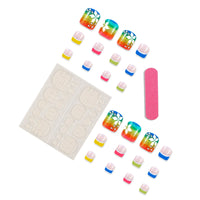 No.446 Multicolor Toenails Patch 24pcs/Set