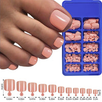 No.301 Fashion Toenail Patch 100pcs/Set