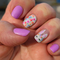 No.ET21 Cute Bunny Fingernails Patch 24pcs/Set