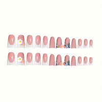 No.PSN25 Flowers Flash Hand & Toe Pair Set-48pcs