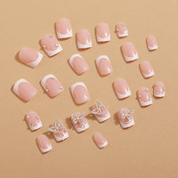 No.F357 Butterfly Fingernails Patch 24pcs/Set