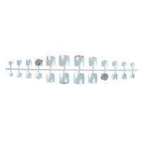 No.PSN11 Crystal Butterfly Hand & Toe Pair Set-48pcs