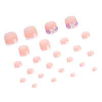No.617 Butterfly Toenails Patch 24pcs/Set
