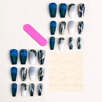 No.PSN116 Blue Hand & Toe Pair Set-48pcs