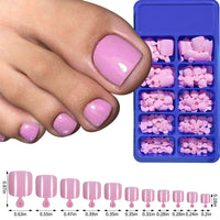 No.301 Fashion Toenail Patch 100pcs/Set