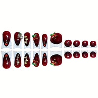 No.PSN160 Cherry Hand & Toe Pair Set-48pcs