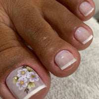 No.595 Print Toenails Patch 24pcs/Set