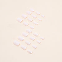No.F388 Pink Fingernails Patch 24pcs/Set