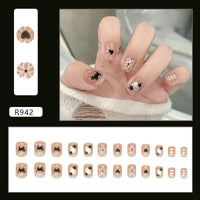 No.F441 Love Cartoon Cat Fingernails Patch 24pcs/Set