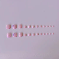 No.PSN37 Purple Hand & Toe Pair Set-48pcs