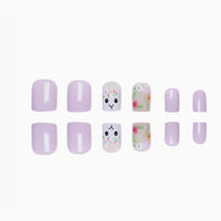 No.ET9 Sweet Bunny Fingernails Patch 24pcs/Set