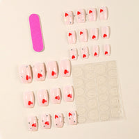 No.VN52 Cute Love Fingernails Patch 24pcs/Set