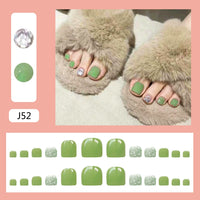 No.472 Green Toenails Patch 24pcs/Set