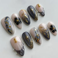 No.F529 Fashion Fingernails Patch 24pcs/Set