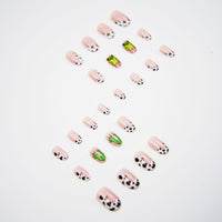 No.F473 Cute Frog Fingernails Patch 24pcs/Set