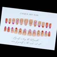 No.F483 Summer Ocean Fingernails Patch 24pcs/Set
