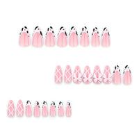 No.F285 Sweet Bow Fingernails Patch 24pcs/Set