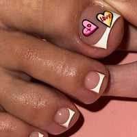 No.461 Cute Love Toenails Patch 24pcs/Set