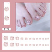 No.529 Flower Toenails Patch 24pcs/Set