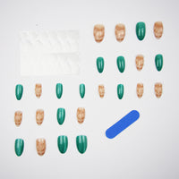 No.F464 Shell Pearl Cat's Eye Fingernails Patch 24pcs/Set