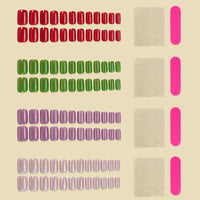 No.PSN102 Sweet Cat's Eye Fingernails Four Set-96pcs
