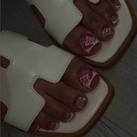 No.572 Flower Toenails Patch 24pcs/Set