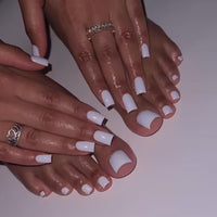 No.PSN176 White Hand & Toe Pair Set-48pcs