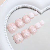 No.589 Bow Toenails Patch 24pcs/Set