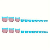 No.PSN16 Ripple Blue Hand & Toe Pair Set-48pcs
