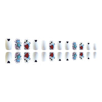 No.F206 Star Heart Fingernails Patch 24pcs/Set